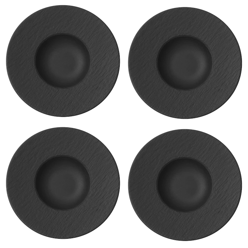 Manufacture Rock Pastatallerken 4-pk