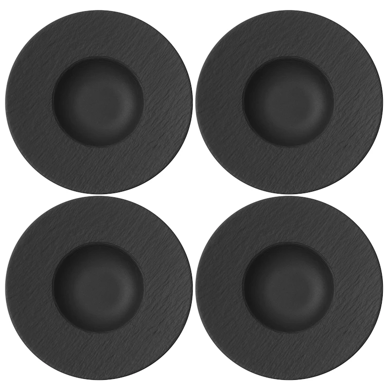 Manufacture Rock Pastatallerken 4-pk