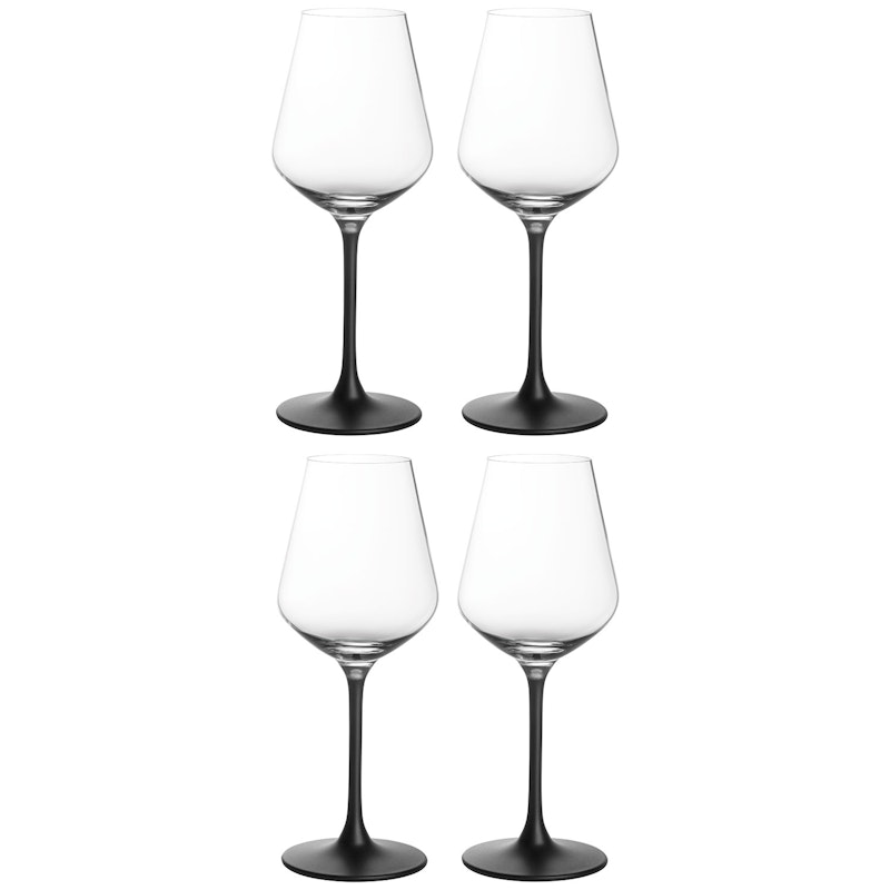Manufacture Rock Rødvinsglass 47 cl 4-pk, Sort