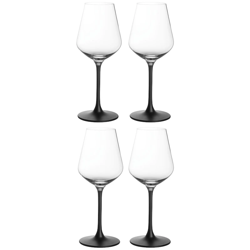 Manufacture Rock Rødvinsglass 47 cl 4-pk, Sort