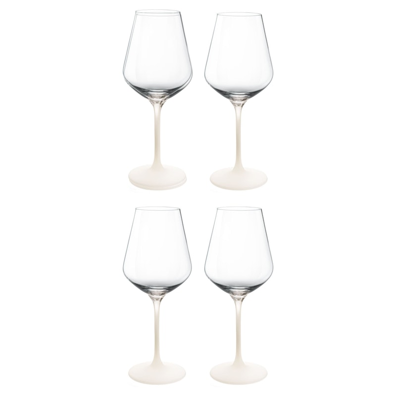 Manufacture Rock Rødvinsglass 47 cl 4-pk, Hvit