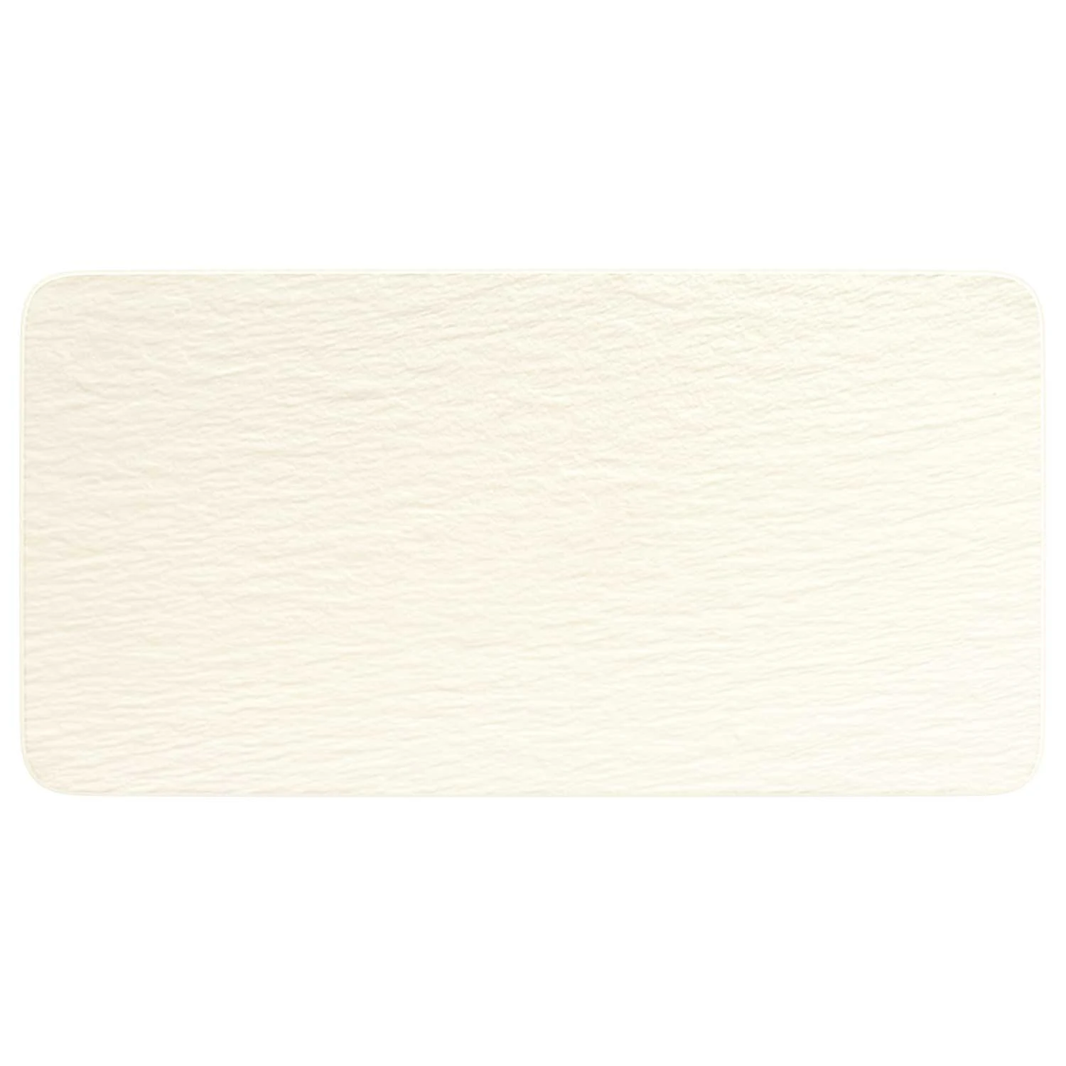 Villeroy & Boch Manufacture Rock Serveringsfat Hvit 35 Cm -  Serveringsfat Porselen Sort - 10-4240-2281