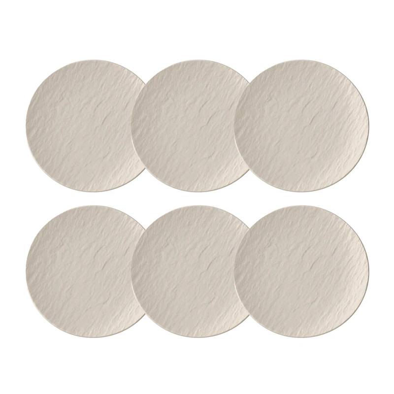 Manufacture Rock Sidetallerken 15,5 cm 6-pk, Hvit