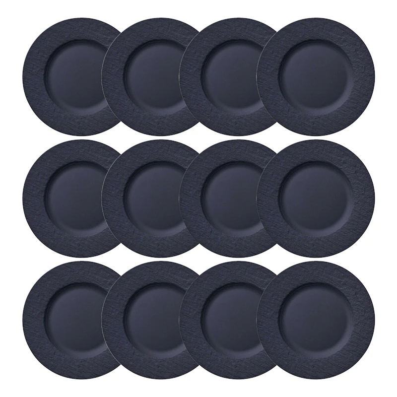 Manufacture Rock Sidetallerken 22 cm 12-pk