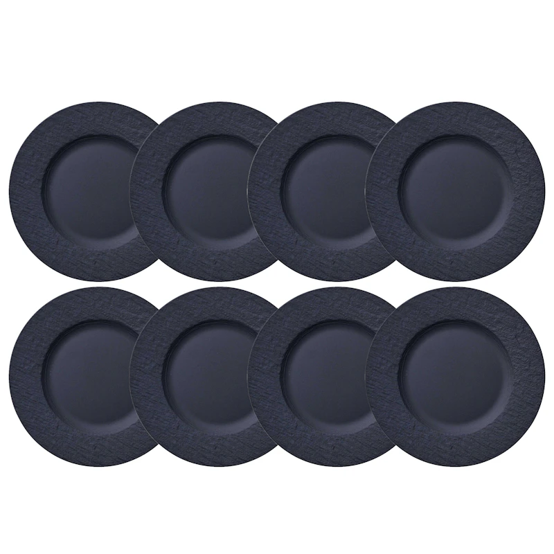 Manufacture Rock Sidetallerken 22 cm 8-pk