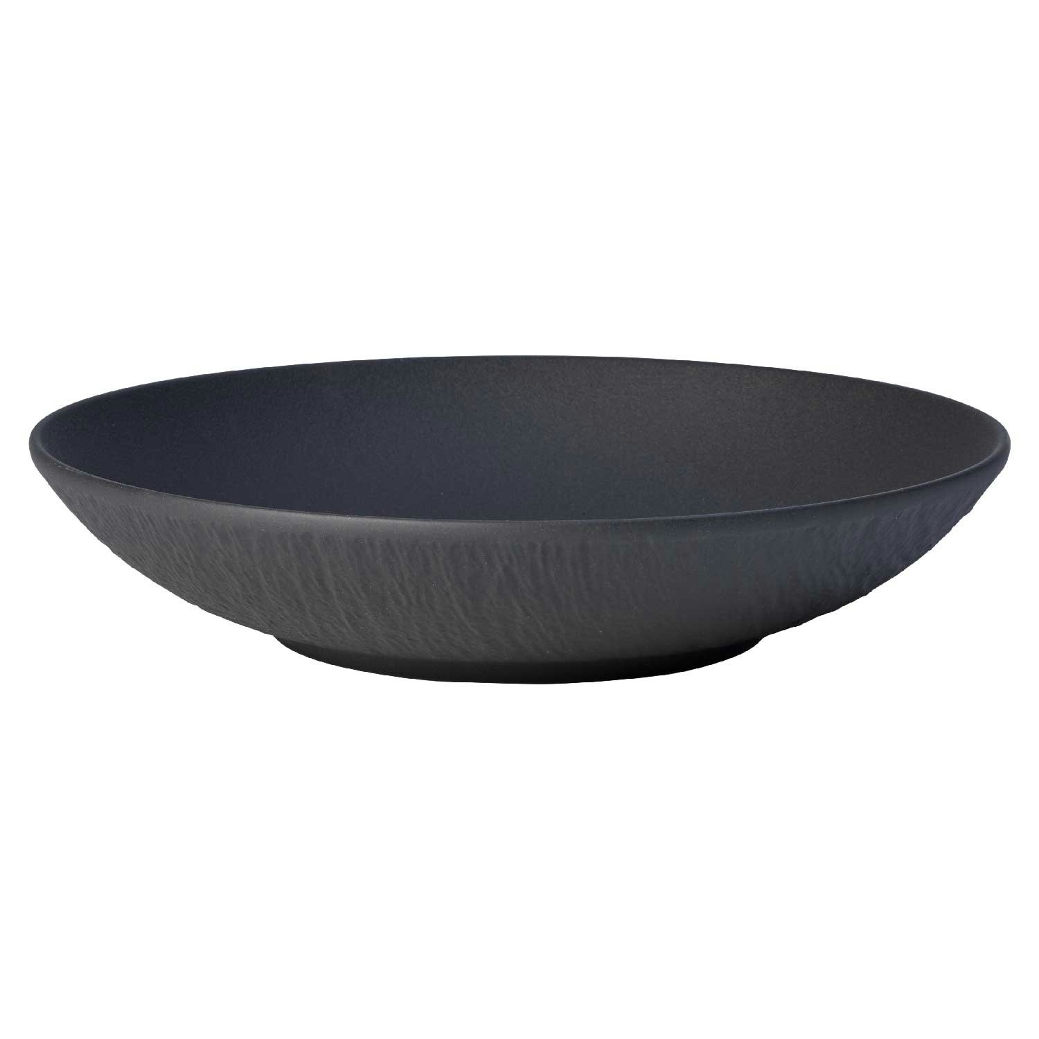 Villeroy & Boch Manufacture Rock Sk&aring;l 24 Cm -  Serveringssk&aring;ler Porselen Sort - 10-4239-2536