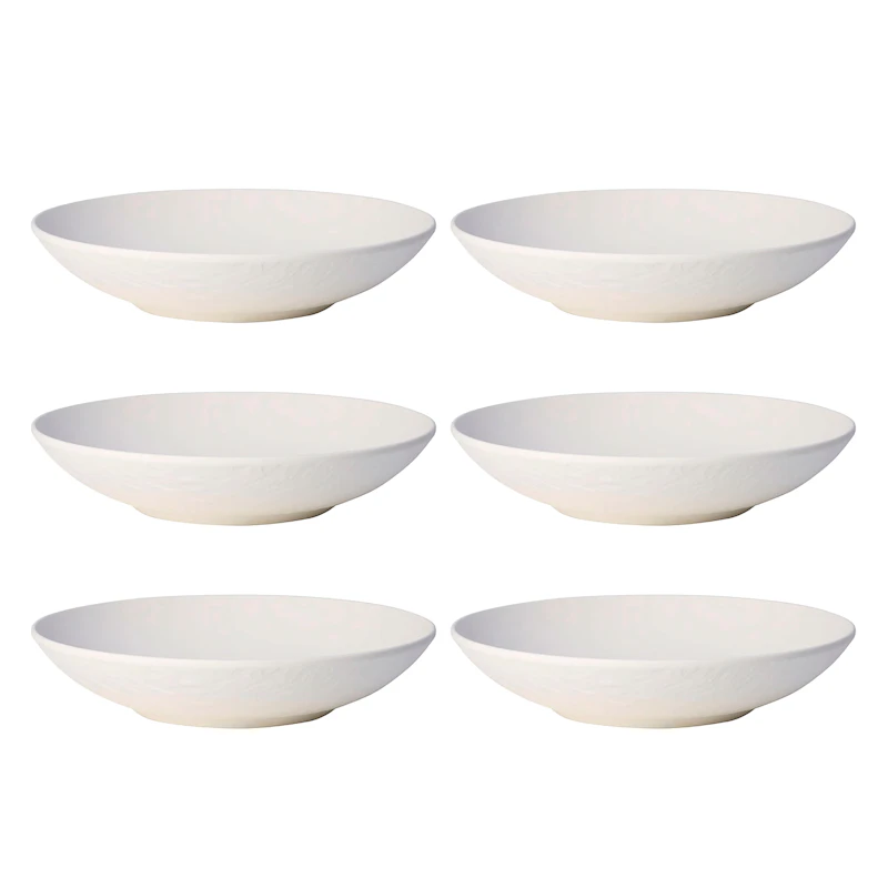 Manufacture Rock Skål 24 cm 6-pk, Hvit
