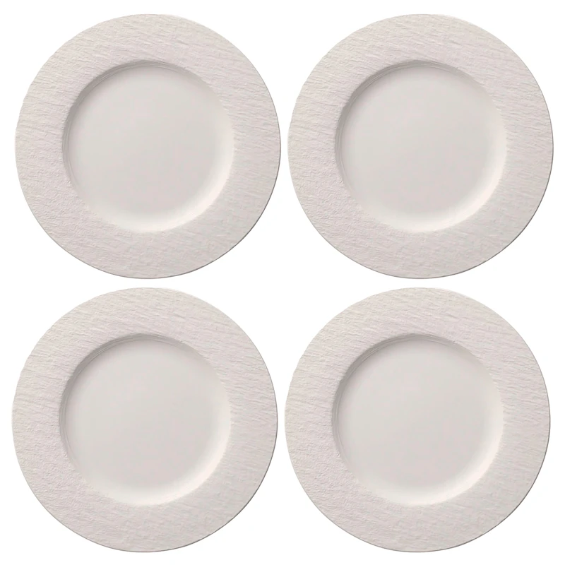 Manufacture Rock Tallerken 27 cm 4-pk, Hvit
