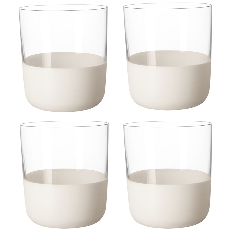 Manufacture Rock Tumblerglass 25 cl 4-pk, Hvit