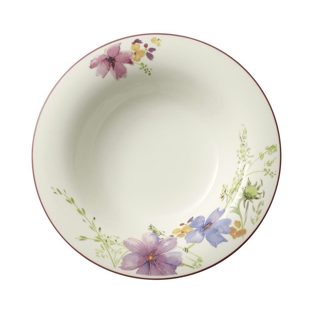 Villeroy & Boch Mariefleur Basic Dyp Tallerken 23 Cm -  Dype tallerkener Porselen Hvit - 1041002700