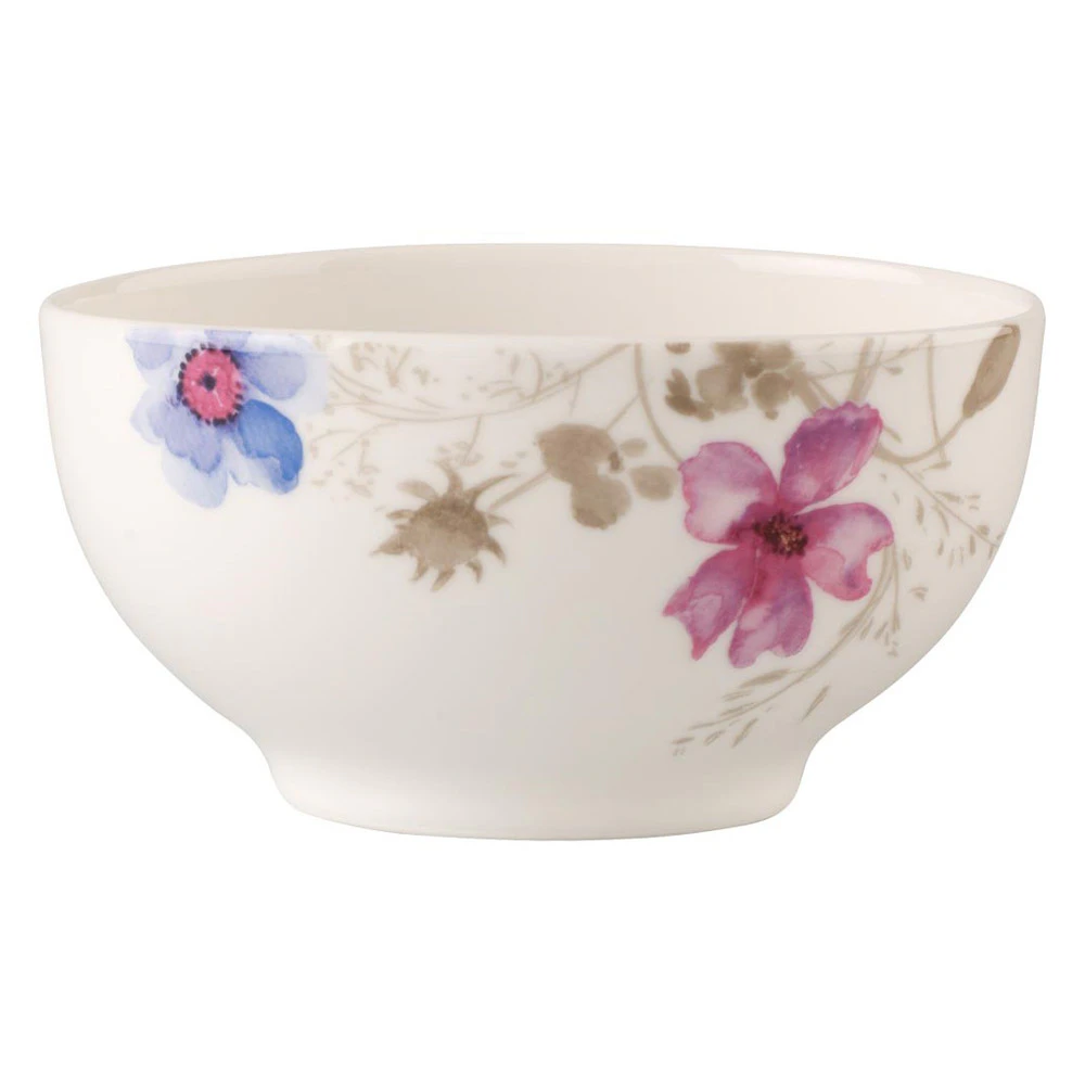 Villeroy & Boch Mariefleur Gr&aring; Basic French-bol Sk&aring;l 75 Cl -  Dype tallerkener Porselen Hvit - 1041041931