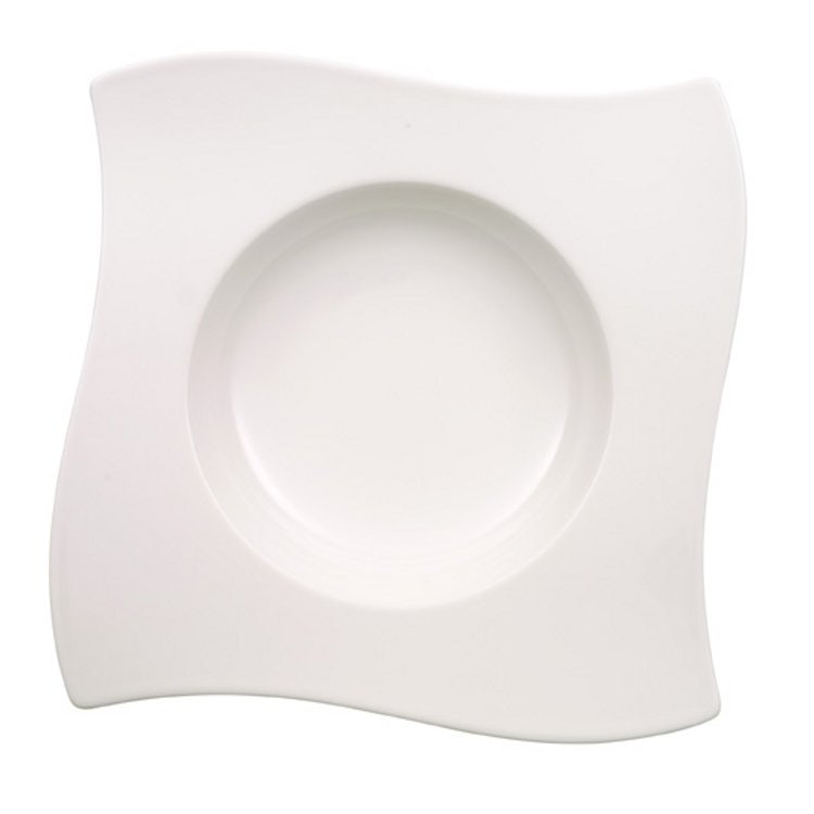 Villeroy & Boch New Wave Dyp Tallerken 24 Cm -  Dype tallerkener Porselen Hvit - 1025252709