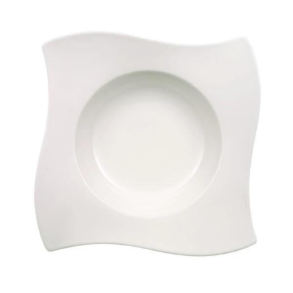 Villeroy & Boch New Wave Pastatallerken 28 Cm -  Pastatallerkener Porselen Hvit - 1025252698