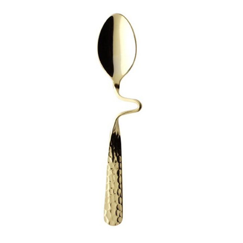 NewWave Caffè - Spoon Kaffeskje Gullplatert, 12 cm