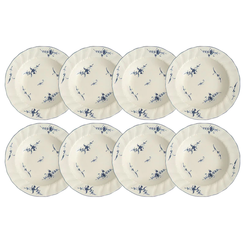 Old Luxembourg Dyp Tallerken 23 cm 8-pk