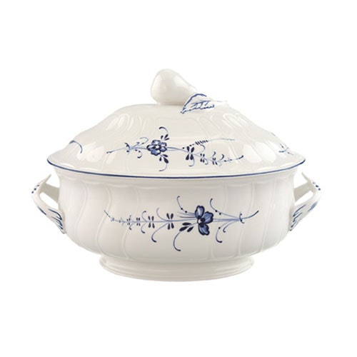 Villeroy & Boch Old Luxembourg Suppeterrin Oval 2,7 L -  Suppeterriner Porselen Hvit - 1023412360