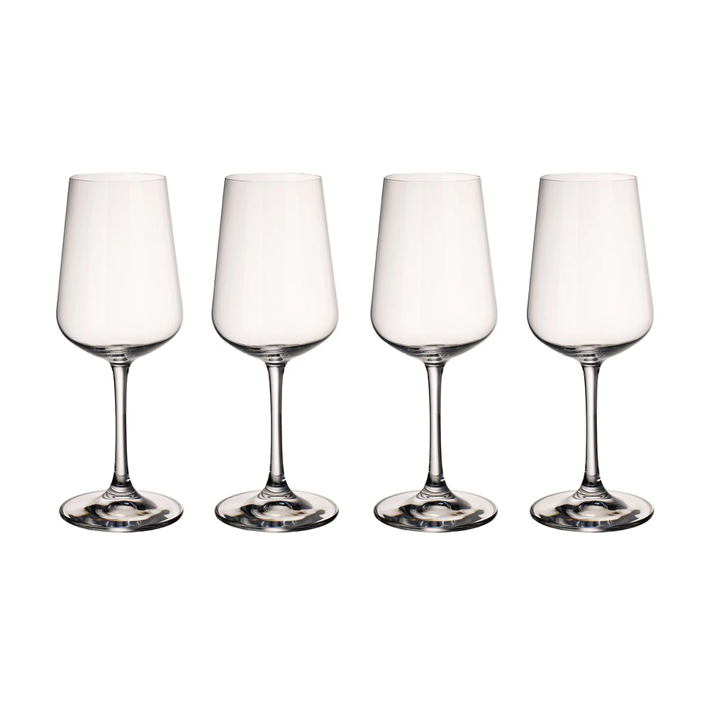 Villeroy & Boch Ovid Hvitvins 38 Cl 4-pk -  Vinglass Glass Klar - 1172098120