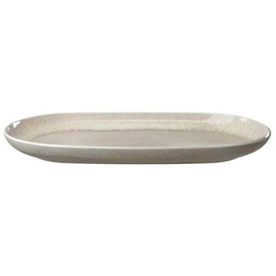 Villeroy & Boch Perlemor Sand Serveringsfat 34x20 Cm  -  Serveringsfat Porselen Beige - 1951722920