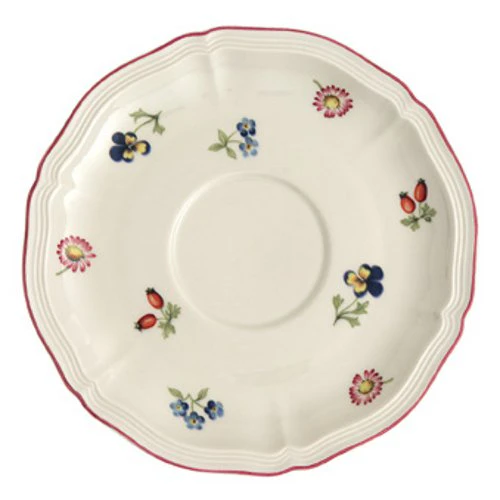 Villeroy & Boch Petite Fleur Sk&aring;l Til Frokostkopp 17 Cm -  Asjetter Porselen Hvit - 1023951250