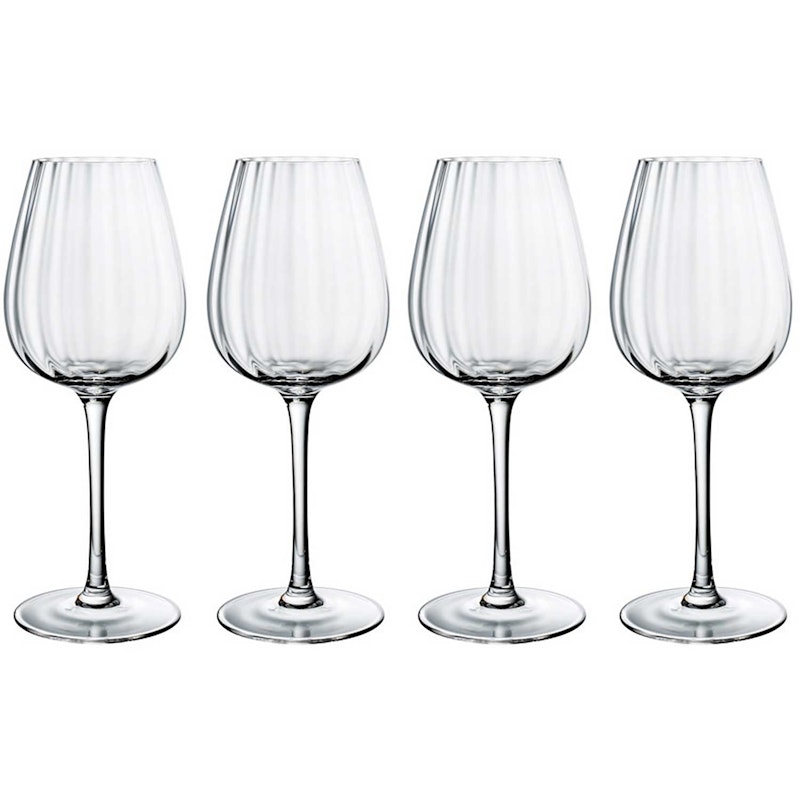 Rose Garden Hvitvinsglass 4-pk