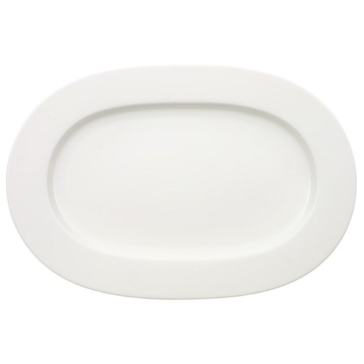 Villeroy & Boch Royal Oval Serveringsfat 41 Cm -  Serveringsfat Benporselen Hvit - 1044122940