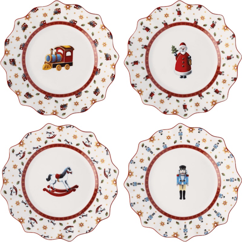 Toy's Delight Tallerken 24,4 cm 4-pk