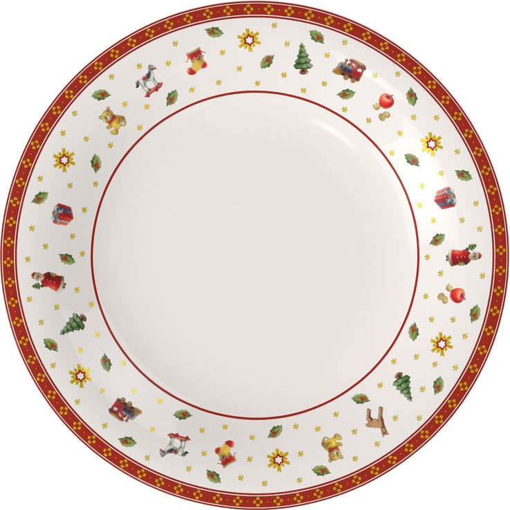 Villeroy & Boch Toy's Delight Middagstallerken 27 Cm -  &Oslash;vrig juleborddekking Porselen Hvit - 1486432620