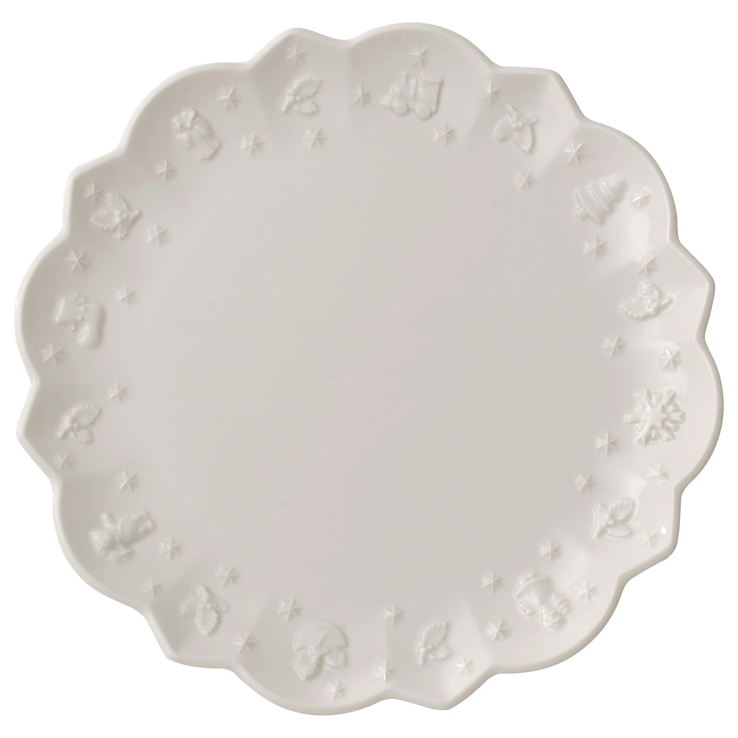 Villeroy & Boch Toy's Delight Royal Classic Breakfast Plate 23 Cm - Juletallerkener Porselen Hvit - 14-8658-2640
