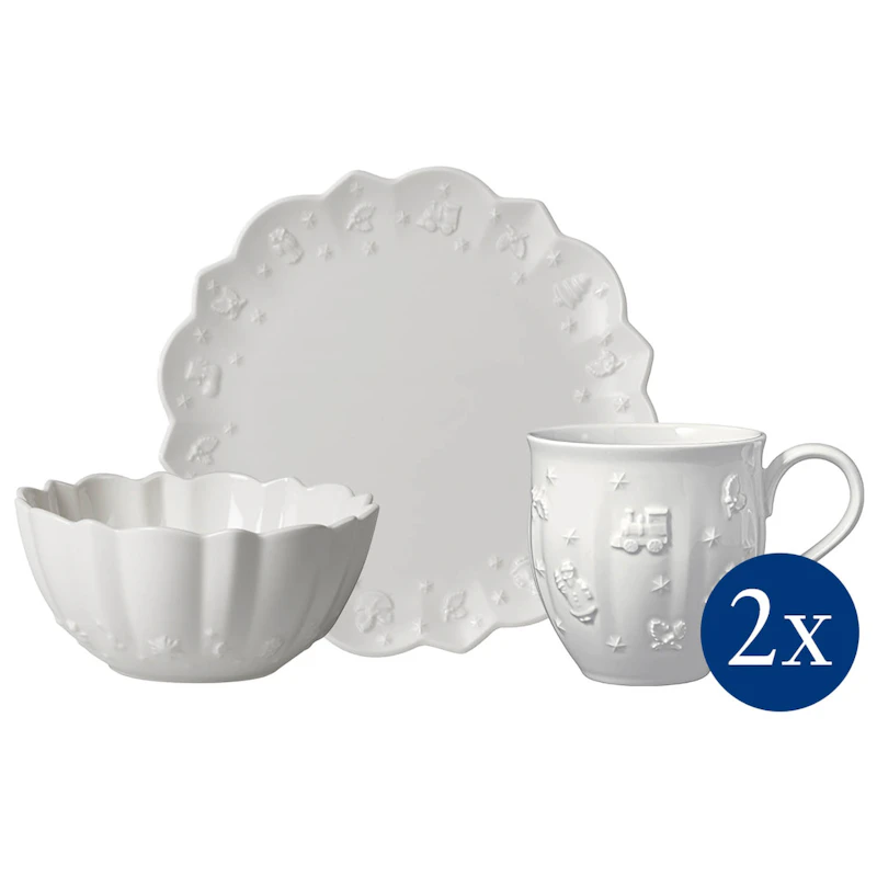 Toy's Delight Royal Classic Frokostsett, 6-pk