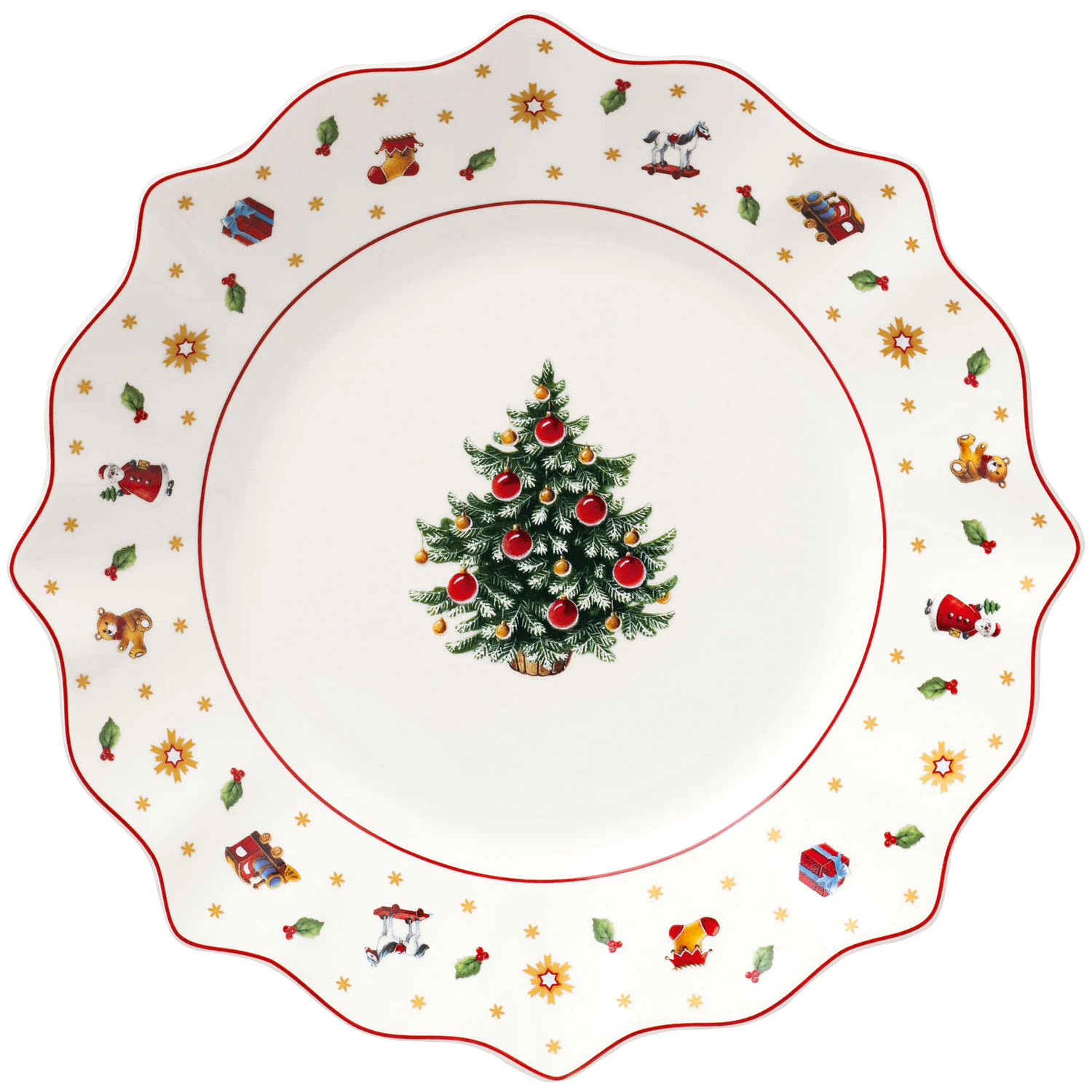 Villeroy & Boch Toy's Delight Salattallerken - Juletallerkener Porselen Hvit - 14-8585-2647