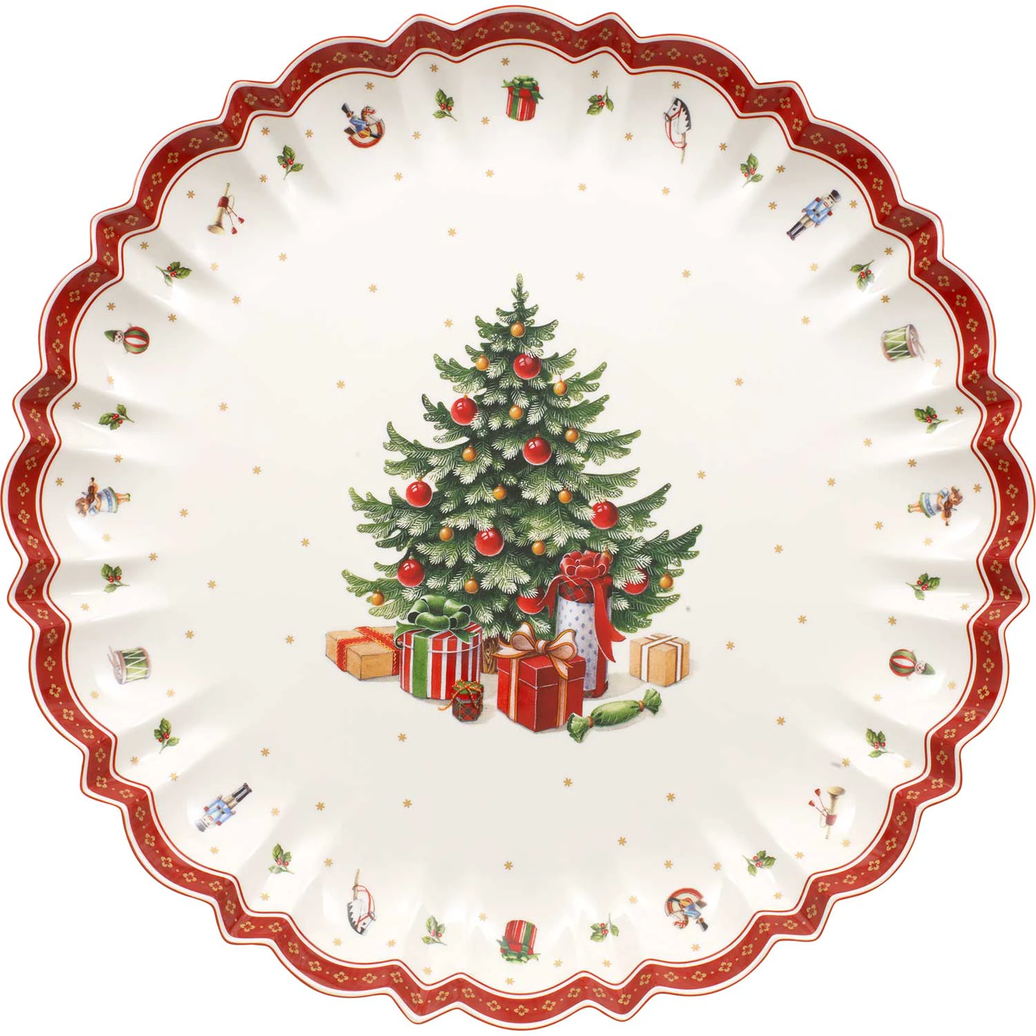 Villeroy & Boch Toy's Delight Serveringssk&aring;l -  Julesk&aring;ler Porselen Hvit - 14-8585-3884
