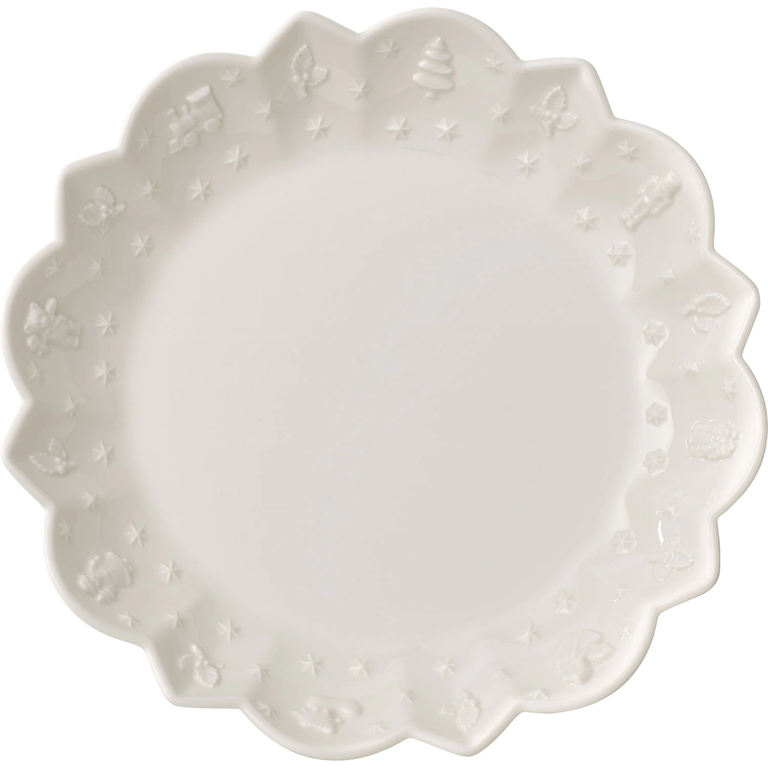 Villeroy & Boch Toy's Delight Sk&aring;l 24.5 &Oslash; - Julesk&aring;ler Porselen Hvit - 14-8658-3640