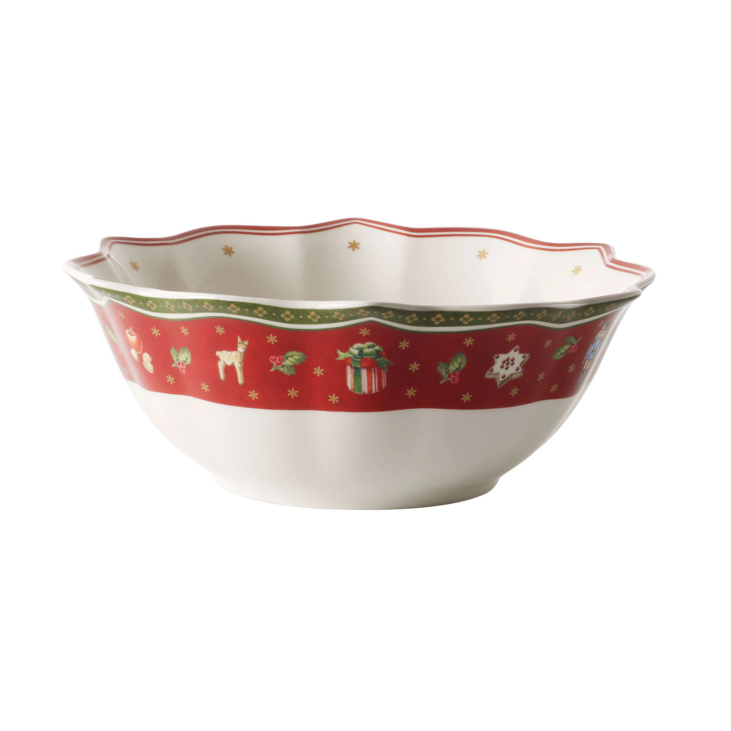 Villeroy & Boch Toy's Delight Sk&aring;l 75 Cl -  Julesk&aring;ler Porselen Hvit - 14-8585-1900