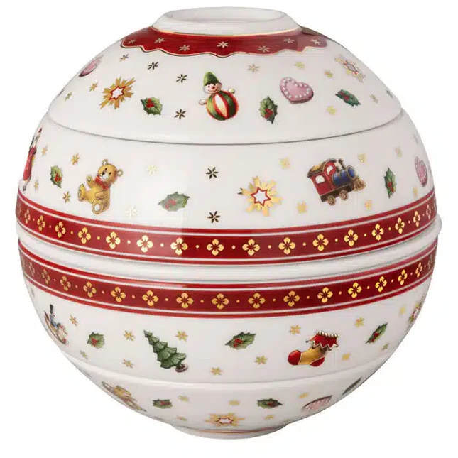 Villeroy & Boch Toy's Delight Snacksett R&oslash;d - Julesk&aring;ler - 1485859050