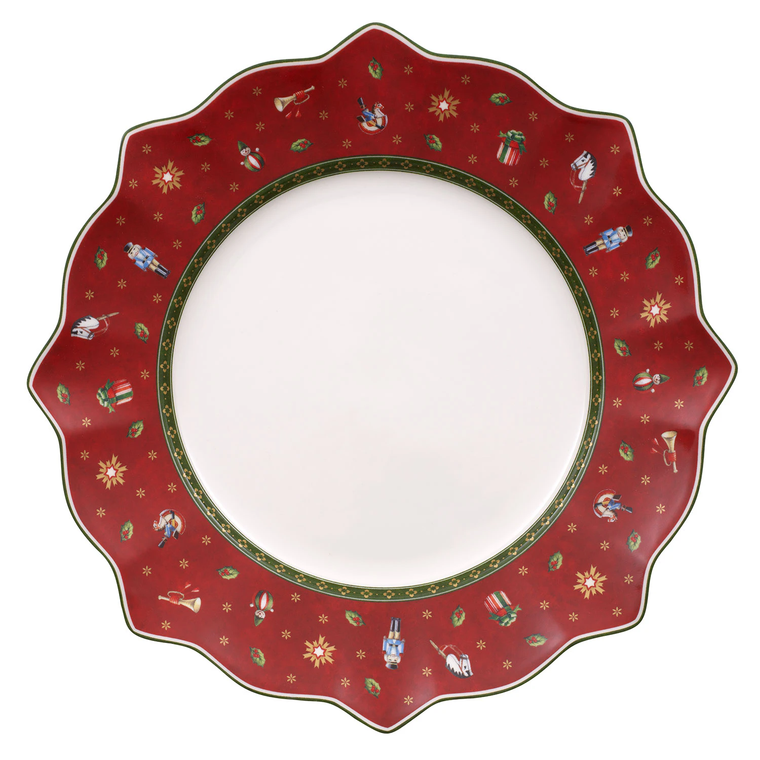 Villeroy & Boch Toy's Delight Tallerken - Juletallerkener Porselen R&oslash;d - 14-8585-2620