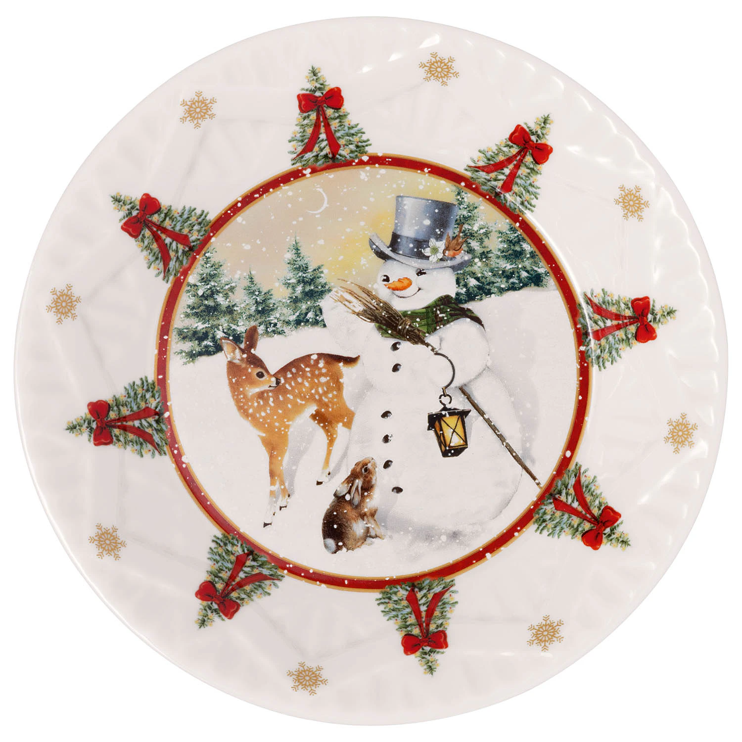 Villeroy & Boch Toy's Fantasy Liten Bolle Sn&oslash;mannfarget -  Julesk&aring;ler Porselen Multi - 1483323713