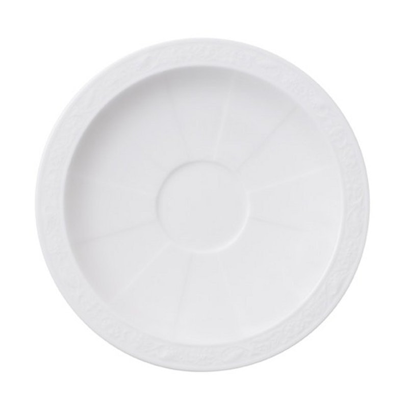 White Pearl Skål Til Espressokopp, 13 cm