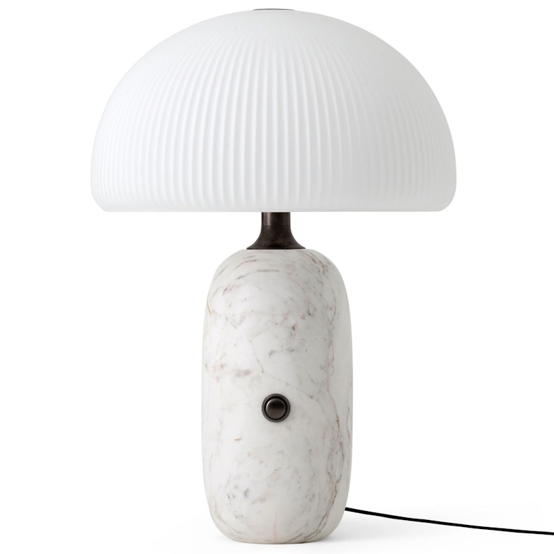 592 Sculpture Bordlampe Ø36 cm, Hvit