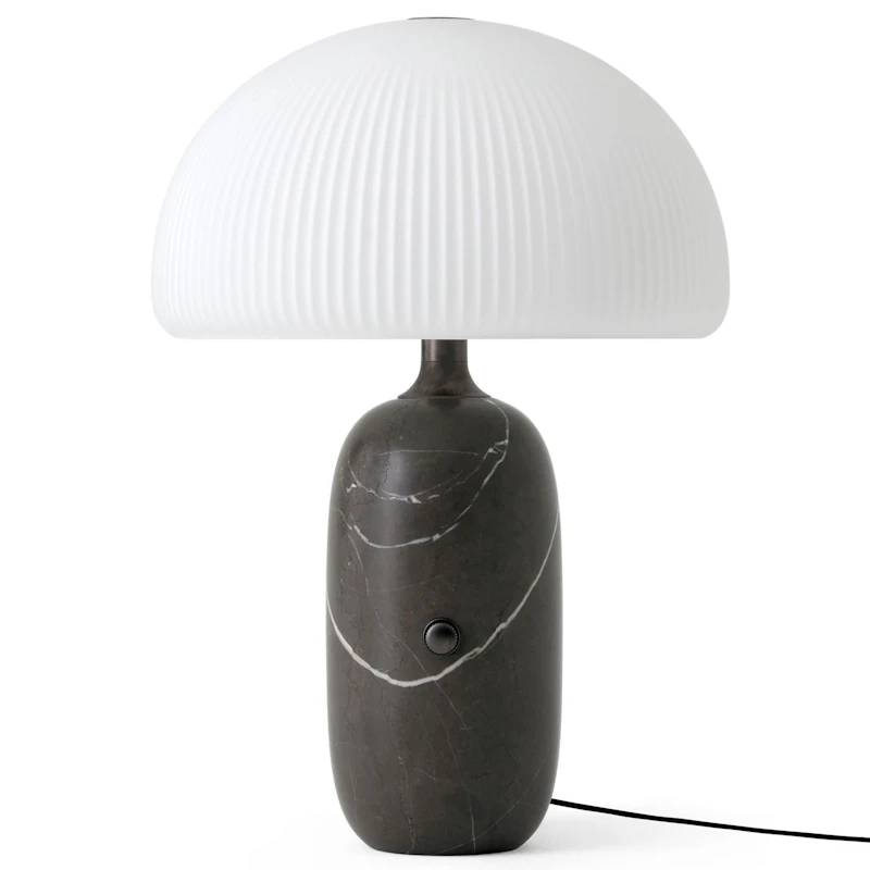 592 Sculpture Bordlampe Ø36 cm, Grå