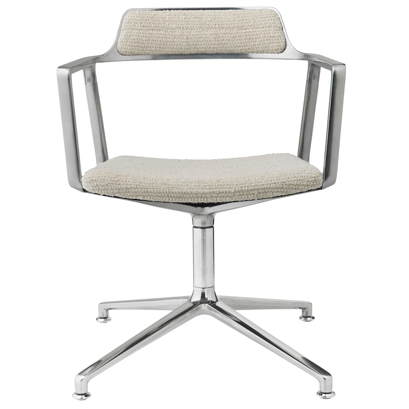 452 Svingstol Med Føtter, Wavy Off-white