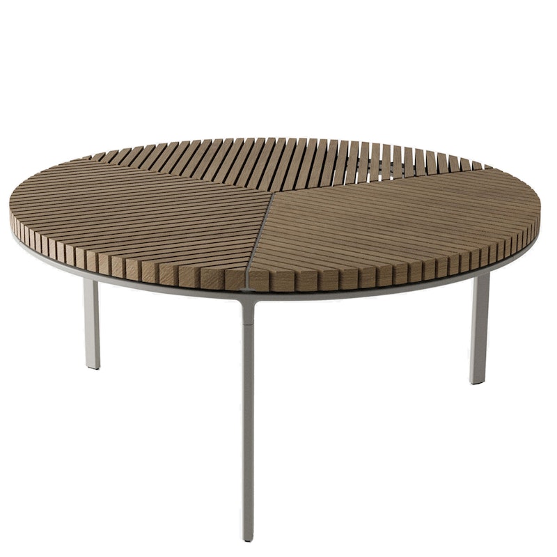Vipp716 Open-Air Salongbord Ø90 cm, Teak