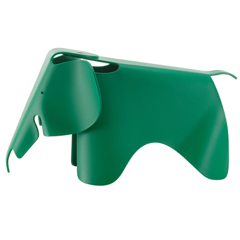 Eames Elephant Krakk Stor, Emerald