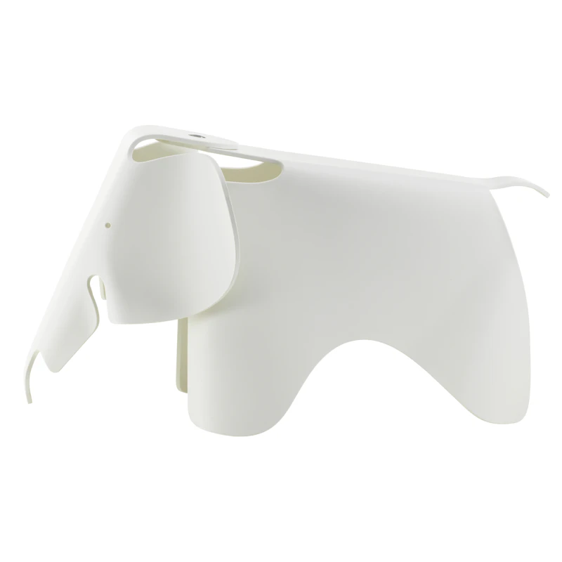 Eames Elephant RE Krakk Hvit