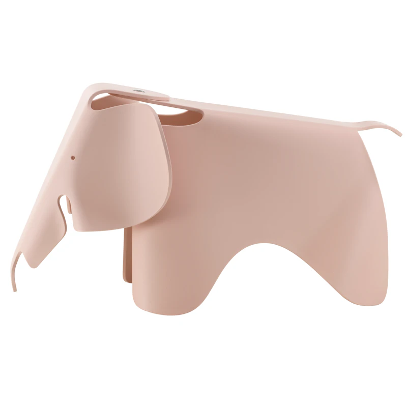 Eames Elephant Krakk Stor, Pale Rose