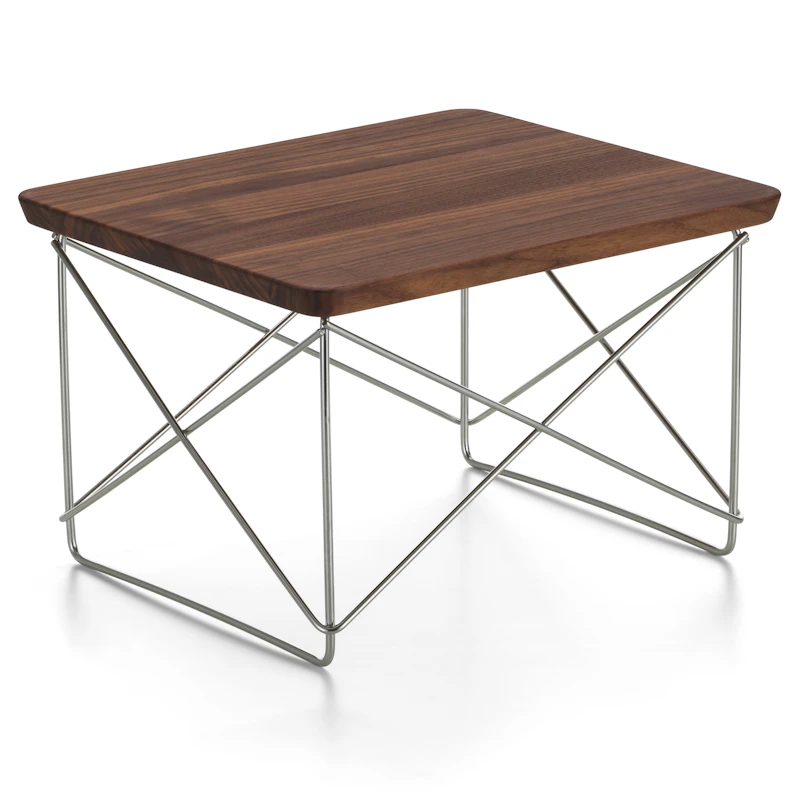 Occasional LTR Sidebord, Valnøtt / Rustfritt Stål