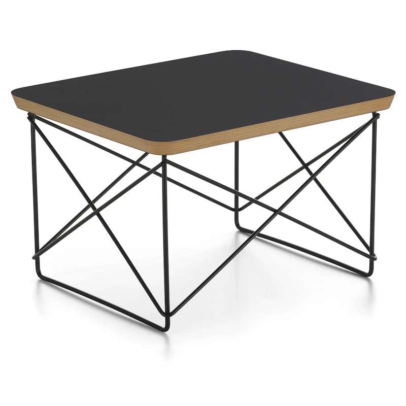 Occasional LTR Sidebord, Sort Laminat / Sort