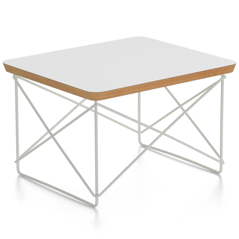 Occasional LTR Sidebord, Hvitt Laminat / Hvit