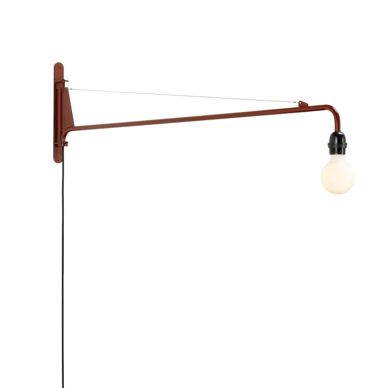 Petite Potence Vegglampe, Japanese Red