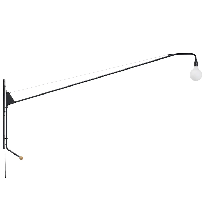 Potence Vegglampe, Prouvé Blanc Colombe (Ecru)