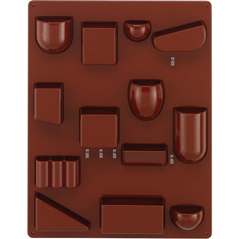 Uten.Silo RE II Veggoppbevaring 52x68 cm, Japanese Red